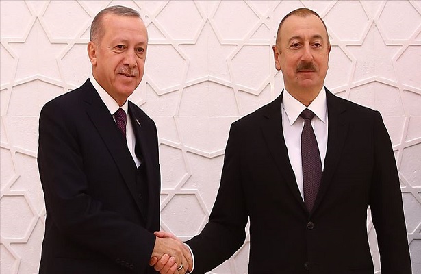 Cumhurbaşkanı Erdoğan Azerbaycan Cumhurbaşkanı Aliyev ile telefonda görüştü