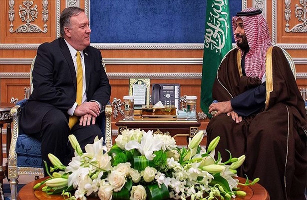 Suudi Arabistan Veliaht Prensi Muhammed bin Selman, Pompeo ile görüştü