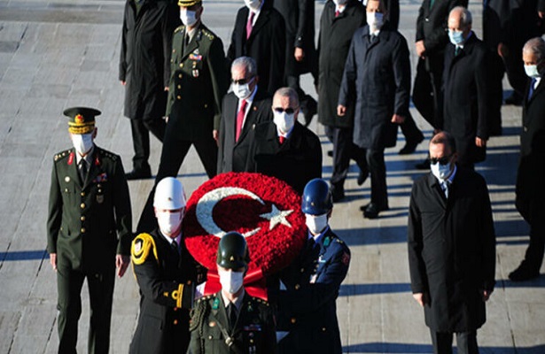 Atatürk’ün aramızdan ayrılışının 82. yılı… Devletin zirvesi Anıtkabir’de