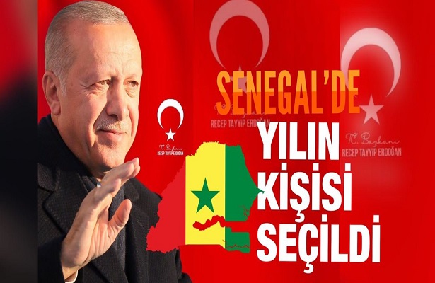 Senegalli STK, Cumhurbaşkanı Erdoğan’ı ‘yılın kişisi’ seçti