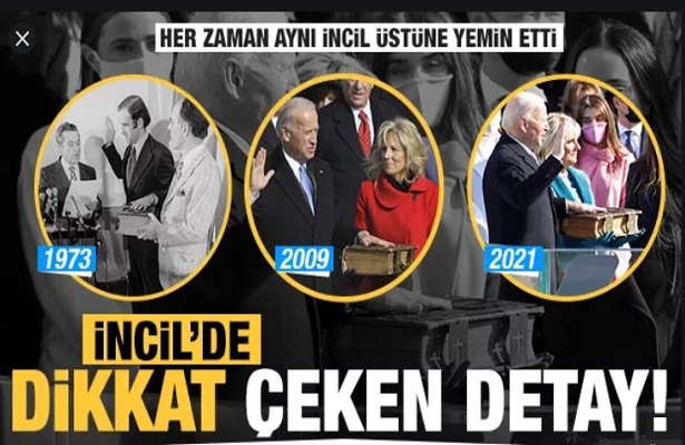 ABD’nin en yaşlı ve 2’inci Katolik başkanı Biden’ın el bastığı İncil’in acı hikayesi