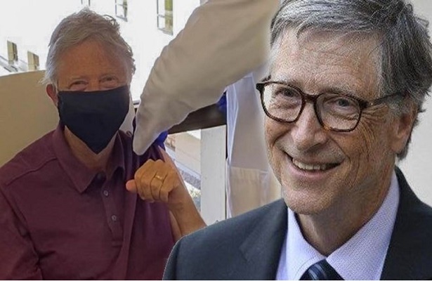 Bill Gates Covid-19 aşısı oldu