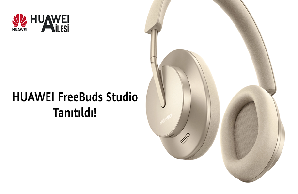 Huawei, ilk kulak üstü kulaklığı FreeBuds Studio’yu piyasaya sürdü