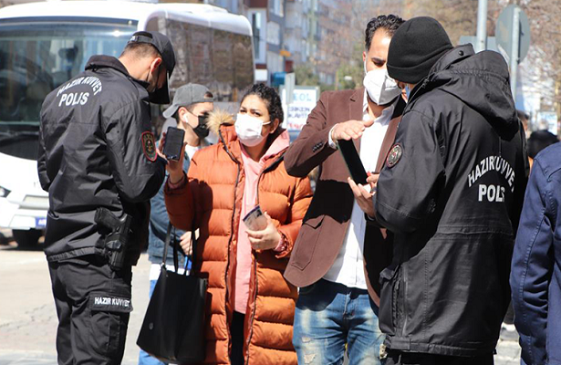 Koronavirüsün zirve yaptığı kente polis takviyesi