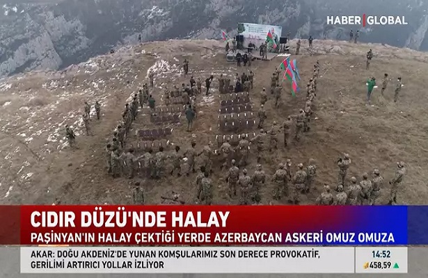 28 Yıl Sonra, Azerbaycan Askeri Şuşa’da Paşinyan’a Halay (Yallı) Nasıl Çekilir Gösterdi!