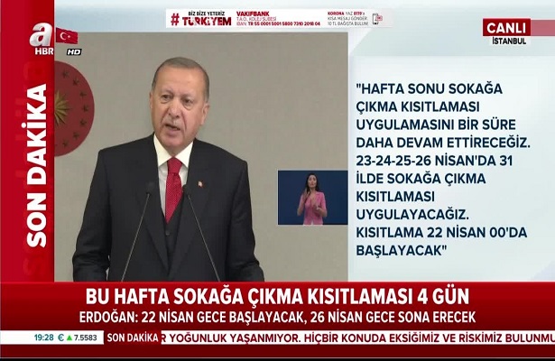 23 Nisan sokağa çıkma yasağı geldi: 23 Nisan’da yasaktan kimler muaf?