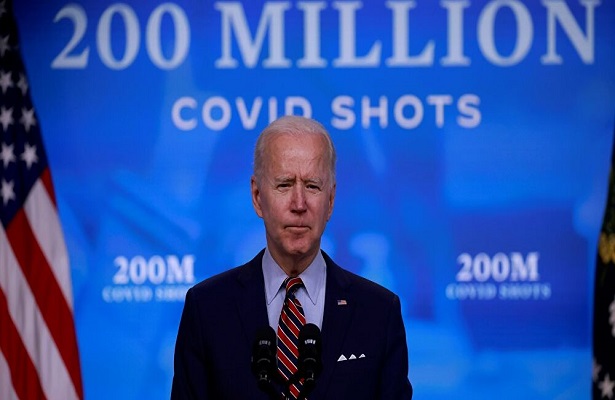 Biden ‘ilk 100 günde 200 milyon doz aşı’ hedefine erken ulaşacak