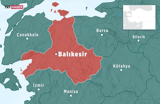 Balıkesir’de 4 büyüklüğünde deprem