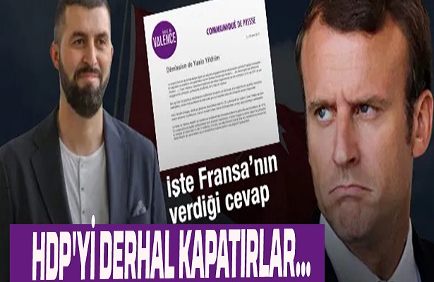 Yasin Yıldırım paylaştı Macron yönetimi çıldırdı! İşte Fransa’nın verdiği yanıt!