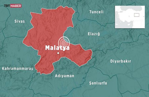 Malatya’da 4,3 büyüklüğünde deprem