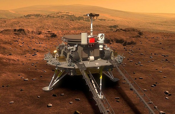 Çin’in Mars keşif aracı Kızıl Gezegen’e iniş yaptı