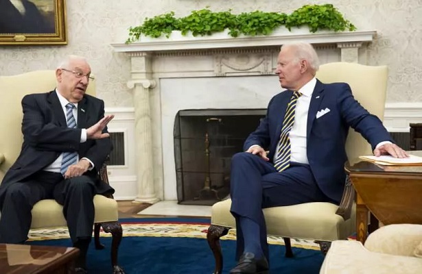 İsrail Cumhurbaşkanı Rivlin, Biden’e methiyeler dizdi