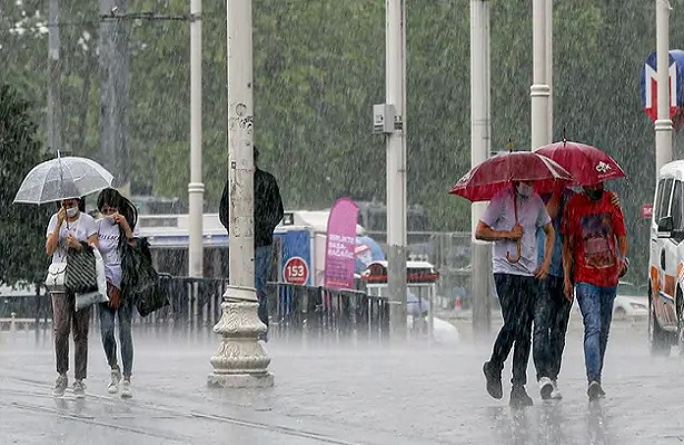 Trakya ve İstanbul için kuvvetli yağış uyarısı