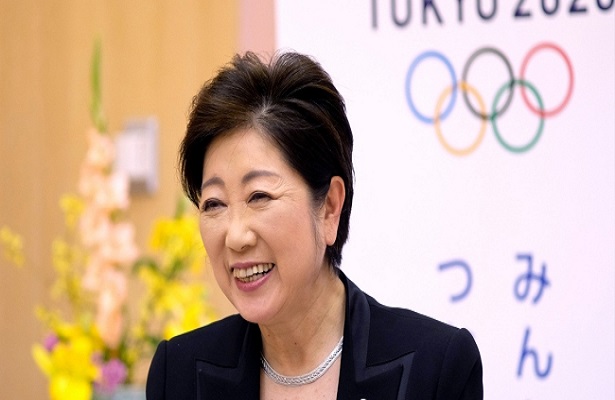 Japonya’da Tokyo Valisi Koike’den ‘2020 olimpiyatları pürüzsüz ilerliyor’ vurgusu