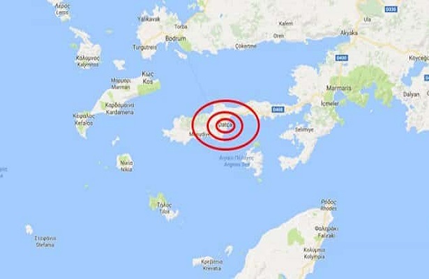 Datça’da deprem!