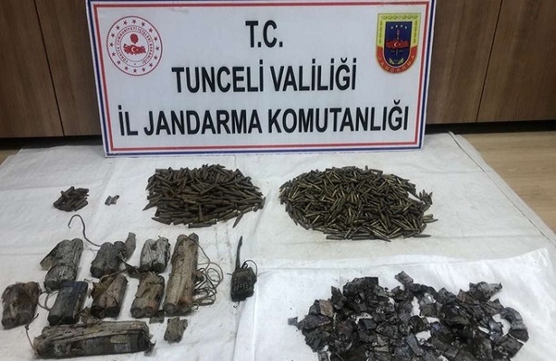 Tunceli’de PKK’ye ait 5 odalı sığınak imha edildi