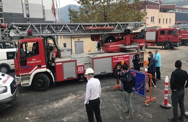 Bursa’da plastik fabrikasında patlama