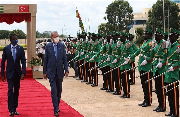 Togo, Cumhurbaşkanı Erdoğan’ın ziyaretini yakından izledi