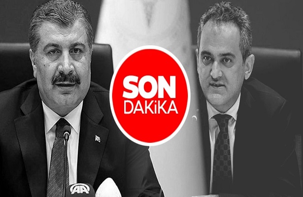 Fahrettin Koca, okulların kapatılması hakkında konuştu