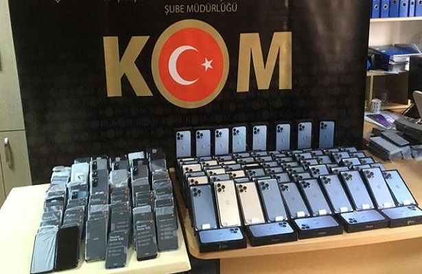 76 ilde kaçak telefon operasyonu