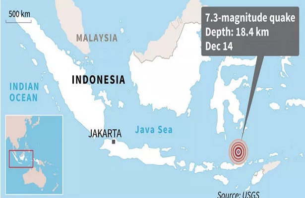 Endonezya’da 7.3 büyüklüğünde bir deprem! Tsunami uyarısı yapıldı