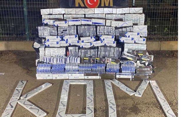 Gaziantep’te 17 bin 130 paket kaçak sigara ele geçirildi