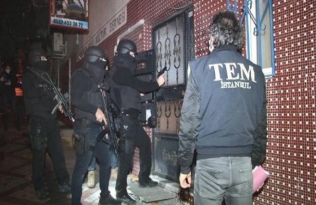 İstanbul’da DEAŞ ve PKK operasyonlarında 16 şüpheli yakalandı