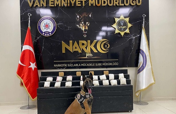 Van’da 10 kilogram uyuşturucu ele geçirildi