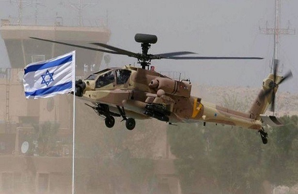 İsrail’de helikopter düştü!