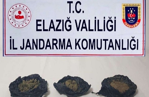 Elazığ’da uyuşturucu operasyonu: 2 gözaltı