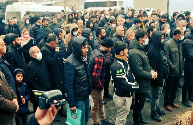 Şırnak’ta elektrik zamları protesto edildi