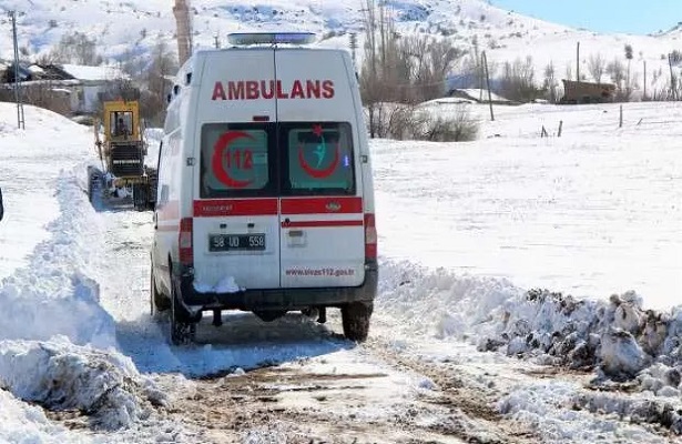 Sivas’ta kar nedeniyle 164 köy yolu ulaşıma kapandı