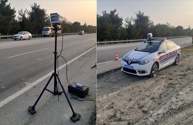 Yerli mobil hız tespit sistemi, Mersin’de kullanılmaya başlandı