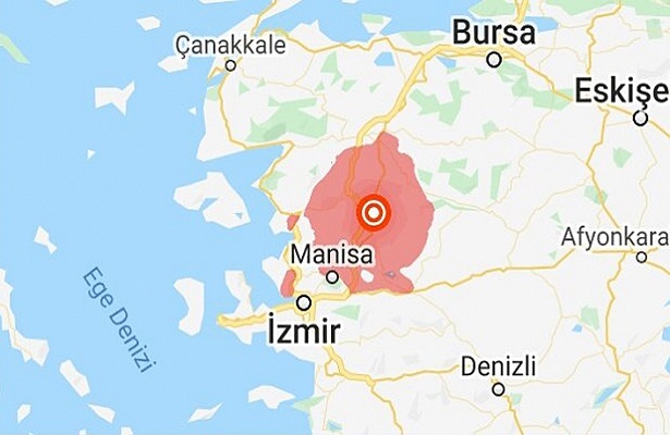 Manisa’da deprem oldu