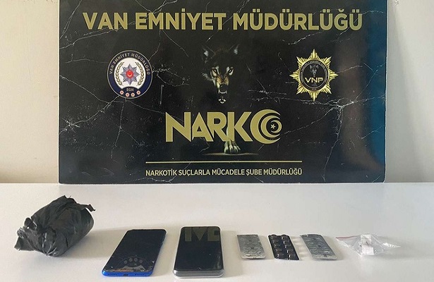 Van’da uyuşturucu operasyonu: 2 gözaltı