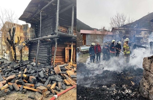 Artvin’deki yangın: Bir ölü bir kayıp