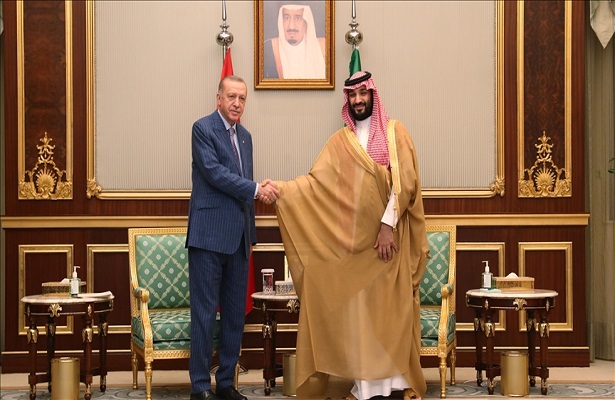 Suudi Arabistan Veliaht Prensi Selman, Cumhurbaşkanı Erdoğan ile görüştü