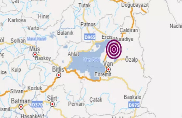 Van’da korkutan deprem!