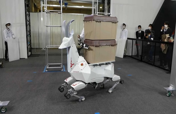 Japonya’da keçi tasarımlı robot: BEX