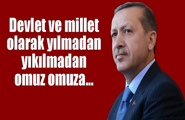 Cumhurbaşkanı Erdoğan’dan 15 Temmuz mesajı