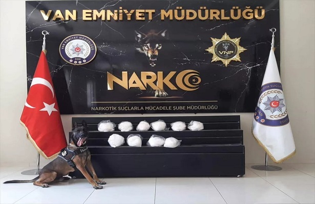 Van’da bir haftada 10 kilo 496 gram uyuşturucu ele geçirildi