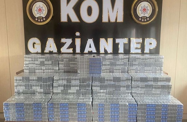 Gaziantep’te gümrük kaçağı sigara ve akaryakıt ele geçirildi: 2 gözaltı