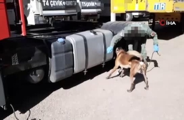 Uyuşturucuyla yakalanan TIR şoförüne 25 yıl hapis