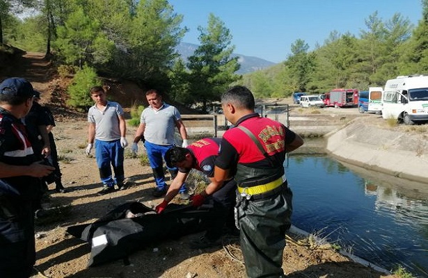 Muğla’da sulama kanalında kadın cesedi bulundu