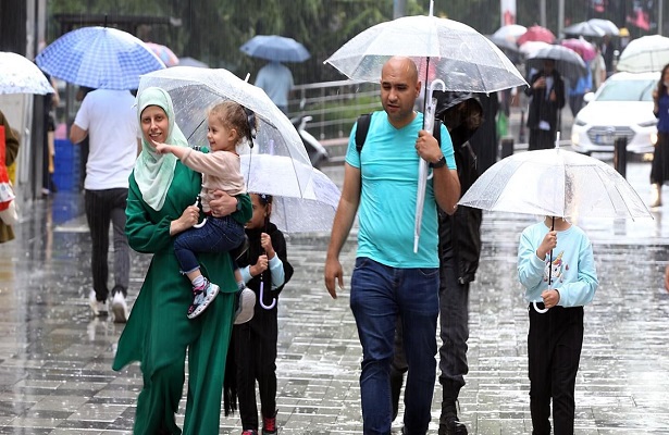 Meteorolojiden 8 il için turuncu ve sarı kodlu uyarı