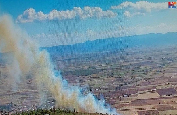 Çanakkale’de orman yangını! Çok sayıda ekip sevk edildi