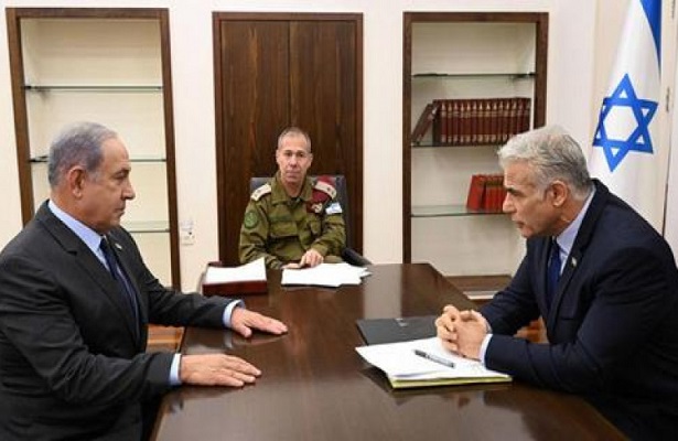 Netanyahu: Lapid, Nasrallah’tan Korktu