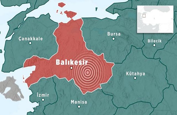 Balıkesir’de 4,2 büyüklüğünde deprem