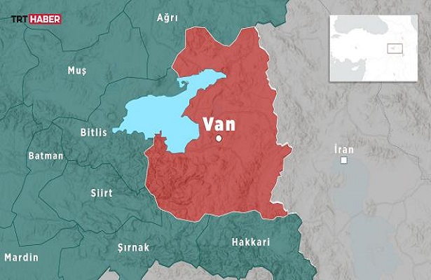 Van’da 4,4 büyüklüğünde deprem