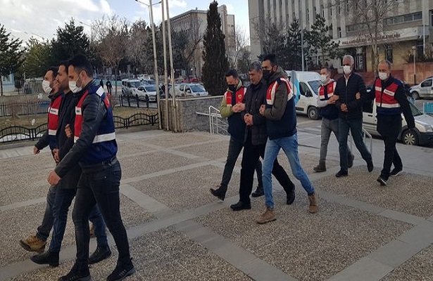 Erzurum’da PKK propagandası yapan 15 kişi gözaltına alındı